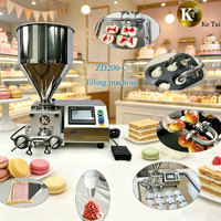NOUVEAU Machine de remplissage en acier inoxydable Crme ZD200C pour pâtisserie, remplisseur de croissants pour petites entreprises