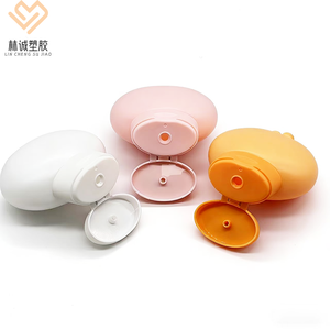 Mini Botella Plana <span class=keywords><strong>de</strong></span> 100 ml/120 ml <span class=keywords><strong>con</strong></span> Diseño <span class=keywords><strong>de</strong></span> <span class=keywords><strong>Oso</strong></span> Adorable para Cuidado <span class=keywords><strong>de</strong></span> la Piel, Champú y Mascarilla Facial <span class=keywords><strong>con</strong></span> Tapa Abatible <span class=keywords><strong>de</strong></span> <span class=keywords><strong>Aceite</strong></span> Esencial PE - Product Image 4