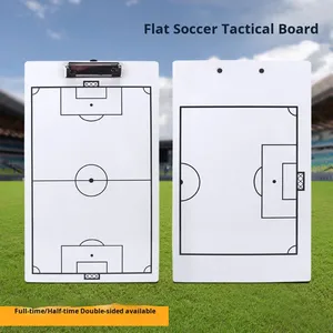 Planche tactique droite effaçable portable pour l'entraînement au basket-ball de football et l'équipement de combat d'enseignement d'entraîneur - Product Image 2