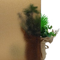 Certificado CE Nashiji Karatachi Flora Mistlite Vidrio estampado 4mm 5mm 6mm Espesor Uso decorativo industrial Precio de fábrica