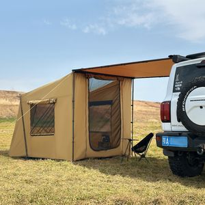 Jason Camping Car Côté <span class=keywords><strong>Abri</strong></span> Tente 2 Ultra Skylight Côté Auvent Tissu Chambre Cheminée Trou Skylight <span class=keywords><strong>Tunnel</strong></span> - Product Image 3