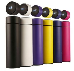 Bouteille isotherme intelligente personnalisée en gros de l'usine ZB avec affichage LED de la température et infuseur à thé - Product Image 1