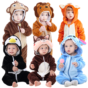 Mono de Invierno para Bebé Niño MICHLEY, con Capucha, Diseño de Dibujos Animados, Pijama Navideño, Disfraz de Animal para TV y Películas, Unisex, 100% - Product Image 1