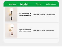 Applique Murale E27 Minimaliste Nordique Sans Scintillement, Certifiée QC, Longue Durée de Vie, Idéale pour Hôtels, Salons, Couloirs – Meilleure Vente, Couleurs Consistantes