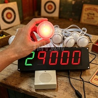 Jeu de réaction lumineux interactif à boutons LED à pression rapide pour stand de carnaval, défi de team building à durée limitée