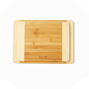 เขียงไม้ไผ่ทรงสี่เหลี่ยมผืนผ้า กันลื่น เกรดอาหาร หนา สำหรับใช้ในครัว - Product Image 2