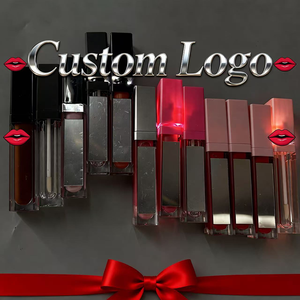 Lucidalabbra con Etichetta Privata in Tubetto LED con Specchio Rossetto Lucidalabbra Colori Nude con Luce LED Vegano Lucidalabbra Opaco Liquido per Trucco - Product Image 2
