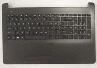 Nouveau capot supérieur pour HP 15-BS 15T-BS 15-BW 250 G6 255 G6 C, repose-poignets pour ordinateur portable, clavier avec pavé tactile