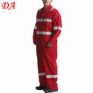 Combinaisons de travail de sauvetage de sécurité rouges de grande taille et de grande taille pour hommes - Product Image 3