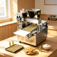 Équipement commercial multifonctionnel pour la production et la vente de biscuits, distributeur automatique de biscuits