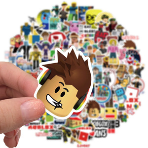 100 Uds juego caliente <span class=keywords><strong>Roblo</strong></span> álbum de recortes Graffiti DIY pegatinas decorativas taza guitarra portátil equipaje vinilo pegatinas impermeables - Product Image 3