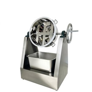 Mezclador de Polvo Eléctrico de Laboratorio de 3-10 kg con Caja de Engranajes y Motor, Capacidad de 10L/6L para Pruebas de Alimentos y Materiales Químicos - Product Image 1