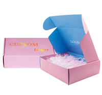 Boîte en carton gaufré pliable magnétique pour emballage de bijoux de mariage de luxe