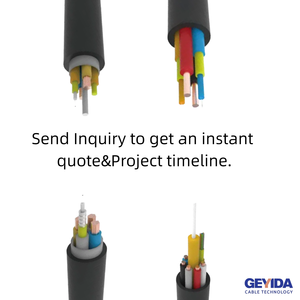 Geyida tùy chỉnh 4 8 144 lõi FTTH cáp quang lai khả năng miễn dịch nhiễu cao ngoài trời truyền thông sợi - Product Image 6