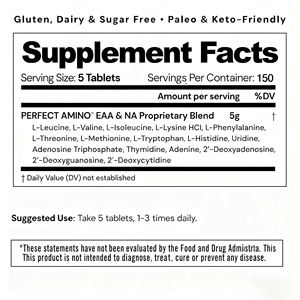 Suplementos Deportivos de Alta Calidad, 5000 mg, <span class=keywords><strong>8</strong></span> Aminoácidos <span class=keywords><strong>Esenciales</strong></span> en Tabletas, con Todos los Aminoácidos de Cadena Ramificada y BCAA - Product Image 2