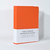 Vente en gros de carnets de planification quotidiens personnalisés A5, couverture rigide, journal promotionnel, carnet en cuir PU