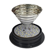 Led-Strahbolbe-Leuchte Dachhaus-Gefahr Rot Bernstein-Strassenlampe 10 W 12 V  24 V Blitz rotierendes Notfallwarnlicht Sicherheitslampe