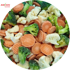 Zanahoria a granel de alta calidad, brócoli y coliflor, verduras mixtas congeladas, alimentos vegetarianos de dieta saludable - Product Image 2