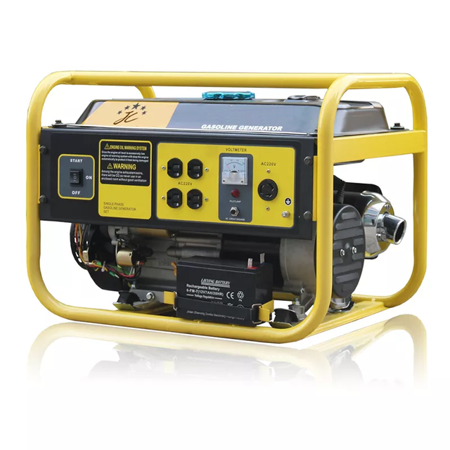 Taizhou JC-G5000H Hot Sale 5kw 5000-Watt Gasoline Generator 13hp 188f Silent Petrol Motor Portable Small Peak 13hp 188f Engine