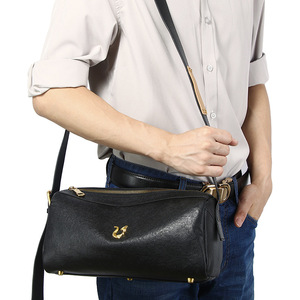 ลาลิสดอนกระเป๋าสะพายข้างผู้ชายหนังแท้ความจุขนาดใหญ่กระเป๋าสะพายข้างสำหรับเดินทางเพื่อธุรกิจทนทานต่อการสึกหรอสีทึบ - Product Image 2