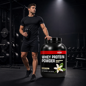 Offerta Speciale: Proteine del Siero di Latte Naturali OEM, Gusto Vaniglia, 40 Porzioni per Confezione, Nutrizione Sportiva per Adulti, Bodybuilding e Fitness - Product Image 3
