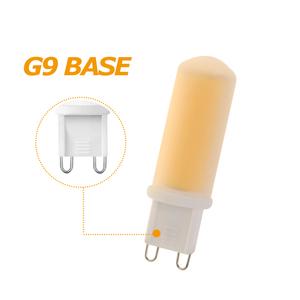 หลอดไฟ LED G9 2700K แสงวอร์มไวท์นุ่มนวล ตัวหลอดแก้ว ใช้ไฟ AC 85-265V ควบคุมด้วยสวิตช์แบบแมนนวล สำหรับใช้ภายในอาคาร หลอดไฟ G9 COB - Product Image 6
