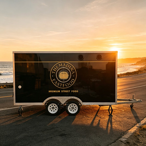 Turnkey Ice Cream Trailer Fully Equipped Pizza Food Truck Compact Smoothie VIN Catering Cart - Product Image 2