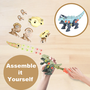 บล็อกตัวต่อพลาสติกตัวต่อเพื่อการศึกษาของเล่นไดโนเสาร์สำหรับเด็กผู้ชายตัวต่อของเล่น<span class=keywords><strong>การ์ตูน</strong></span>ทำจากพลาสติกเพื่อการศึกษา - Product Image 5