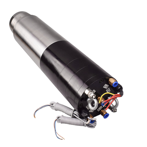 Moteur de broche <span class=keywords><strong>ATC</strong></span> CNC refroidi par eau 5,5 kW 220 V 24 000 tr/min diamètre 120 mm pour fraisage d'aluminium et de métal - Product Image 5