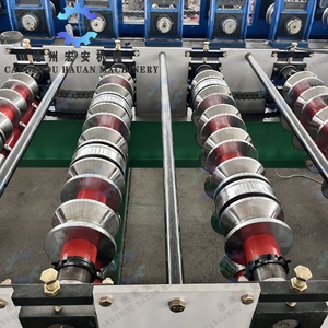 High-end Color-coated Steel Corrugated Roof <b>Tile</b> Production Equipment Full-automatic Roll Forming Machine - Product Image 4