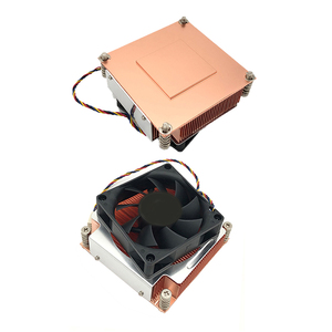 60mm Server <strong>Pwm</strong> Cpu Fan 4pin LGA 1700 1U Active Slim Pc Itx CPU Cooler Skived Fin Heat Sink Air Cooling Copper CPU Heatsink - Product Image 4