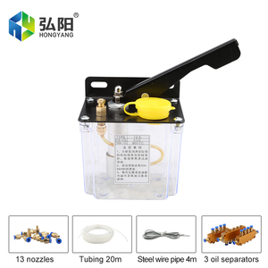Bomba <span class=keywords><strong>de</strong></span> Grasa Manual <span class=keywords><strong>de</strong></span> Lubricación <span class=keywords><strong>de</strong></span> Aceite con Operación Manual a Presión con Capacidad <span class=keywords><strong>de</strong></span> 0.6L para Guía Deslizante - Product Image 5