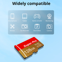 Carte mémoire 128GB 32G 64G 256MB Tf Carte SD 512MB U13 C10 4K TF Carte Flash pour moniteur vidéo