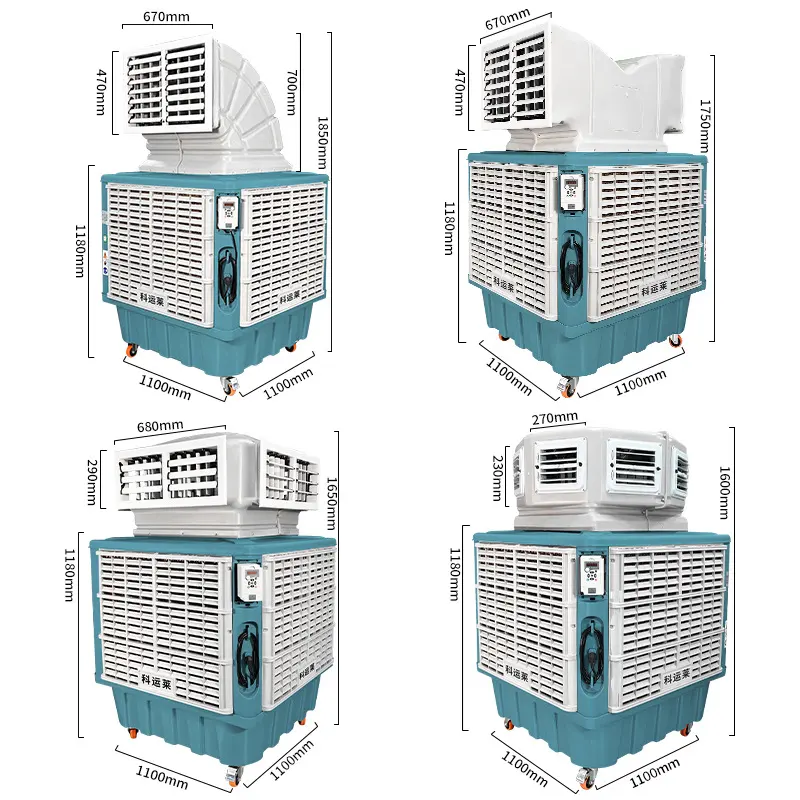 Voor Industrieel Gebruik Verdampingsluchtkoeler Luchtkoeler Ventilator