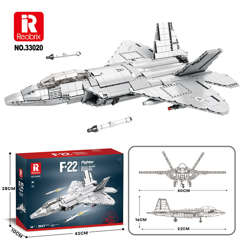 33020 F-22 [1837 pièces]