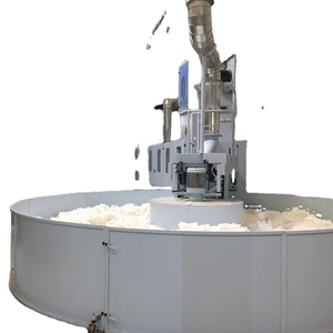 Disk bale plucker machine used in blowroom production line