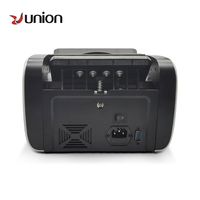 Machine de comptage d'argent UN-10 Compteur de billets portable LCD Compteur d'argent multi-devises avec affichage LED