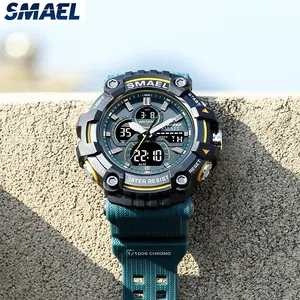 Relogio Masculino 2023 Sport uomo orologio digitale al quarzo orologi subacquei uomo 10ATM orologio impermeabile LED doppio Display orologio