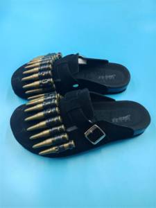 Mocasines de Ante Vacuno Personalizados 2025 para Mujer y Unisex, con Punta Cerrada, Zuecos, Sandalias, Chanclas de Playa, Suela de Corcho - Product Image 4
