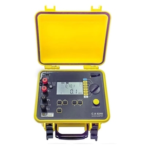 Chauvin Arnoux C.a. Micro-ohmmètre 6240, instrument de mesure de résistance Ca, conception robuste, pour la maintenance industrielle - Product Image 4