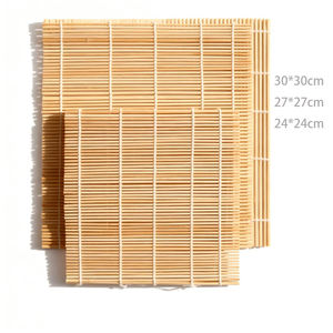 Rouleau jetable en bambou organique d'Eco de tapis de <span class=keywords><strong>sushi</strong></span> pour le végétalien/végétarien - Product Image 2