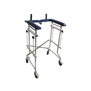 Jy Walking Aid Foldable With Seat And Brakes For Elderly And Disabled Steel Manual Walker <b>Rollator</b> - Product Image 2