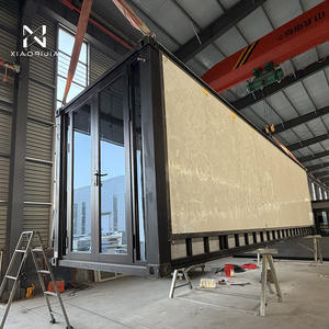 Maison conteneur préfabriquée étanche <span class=keywords><strong>de</strong></span> 20 pieds à faible coût, structure en acier extensible prête à l'emploi pour hôtels - Product Image 1