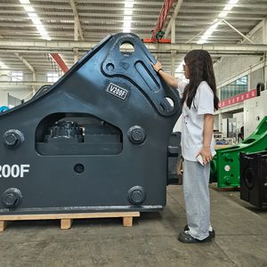 Marteau de type boîte brise-roche hydraulique pour le fabricant d'excavatrice - Product Image 5