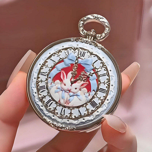 Baume à lèvres mignon Flower Knows Bunny Garden avec pendentif pour filles - Product Image 4