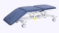 Table d'examen médicale électrique portable de luxe pour clinique et centre de physiothérapie, garantie 3 ans