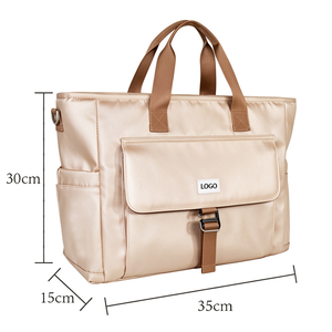 Bolso de Mano Moderno Estilo Inglés para Mujer, Impermeable, Antirrobo, de Poliéster Aislado, para Uso Diario y Viajes - Product Image 2