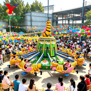Manège de parc d'attractions extérieur certifié CE, 16 places, thème personnalisé, équipement <span class=keywords><strong>commercial</strong></span> pour enfants et familles, idéal pour les foires et centres commerciaux - Product Image 1
