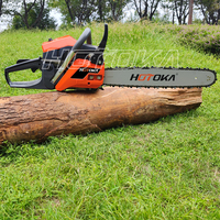 Tronçonneuse thermique 52cc 58cc à 2 temps pour la coupe de bois forestier, modèle 5200 5800 CS5200 CS5800 – Offre Spéciale