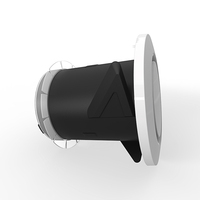 Grille d'aération réglable de 125mm avec persiennes rotatives Contrôle optimal du flux d'air pour une utilisation en extérieur dans les espaces commerciaux modernes